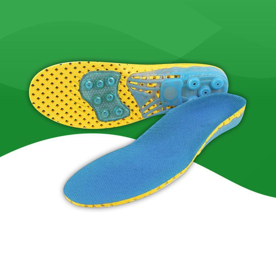 Semelles Ergonomiques 3 Zones Amortissantes - Découpables, Anti-odeur, Pointures 38 à 44