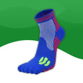 Chausettes de compression <br> Antidérapantes-35-Short bleu-