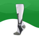 Chausettes de compression <br> Cyclisme-42-blanc-
