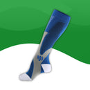 Chausettes de compression <br> Cyclisme-42-bleu-