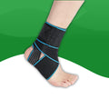 Chausettes de compression <br> Entorse De La Cheville-Taille unique-bleu-