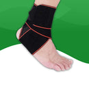 Chausettes de compression <br> Entorse De La Cheville-Taille unique-orange-