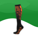 Chausettes de compression <br> Football-39-42-orange-