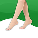 Chausettes de compression <br> Personnel Médical-39-42-biege-