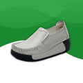 Chaussures orthopédiques <br> Cuir Naturel-35-gris 1-