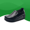 Chaussures orthopédiques <br> Cuir Naturel-35-noir 1-