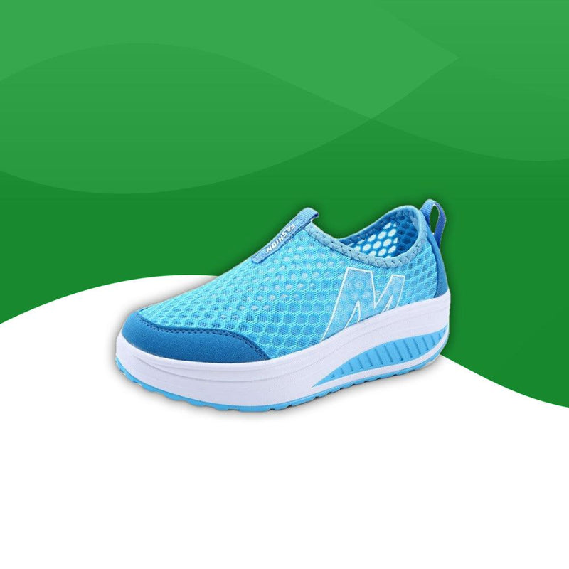 Chaussures orthopédiques <br> Femme Sportive-35-bleu-