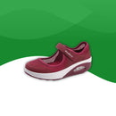 Sandales Orthopédiques <br> A La Mode-35-Grenat-