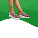 Sandales Orthopédiques <br> Pantoufles Moelleuses-35-Fleurs sombres-