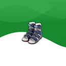 Sandales Orthopédiques <br> Pied Plat-20-Bleu-