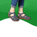 Sandales Orthopédiques <br> Soin Hallux Valgus-35-Bleu-