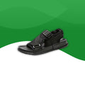 Sandales Orthopédiques <br> Style Tongs-36-Noir-