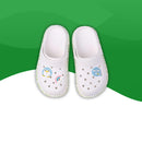 Sandales Orthopédiques Strass <br> Filles-35-Blanc-